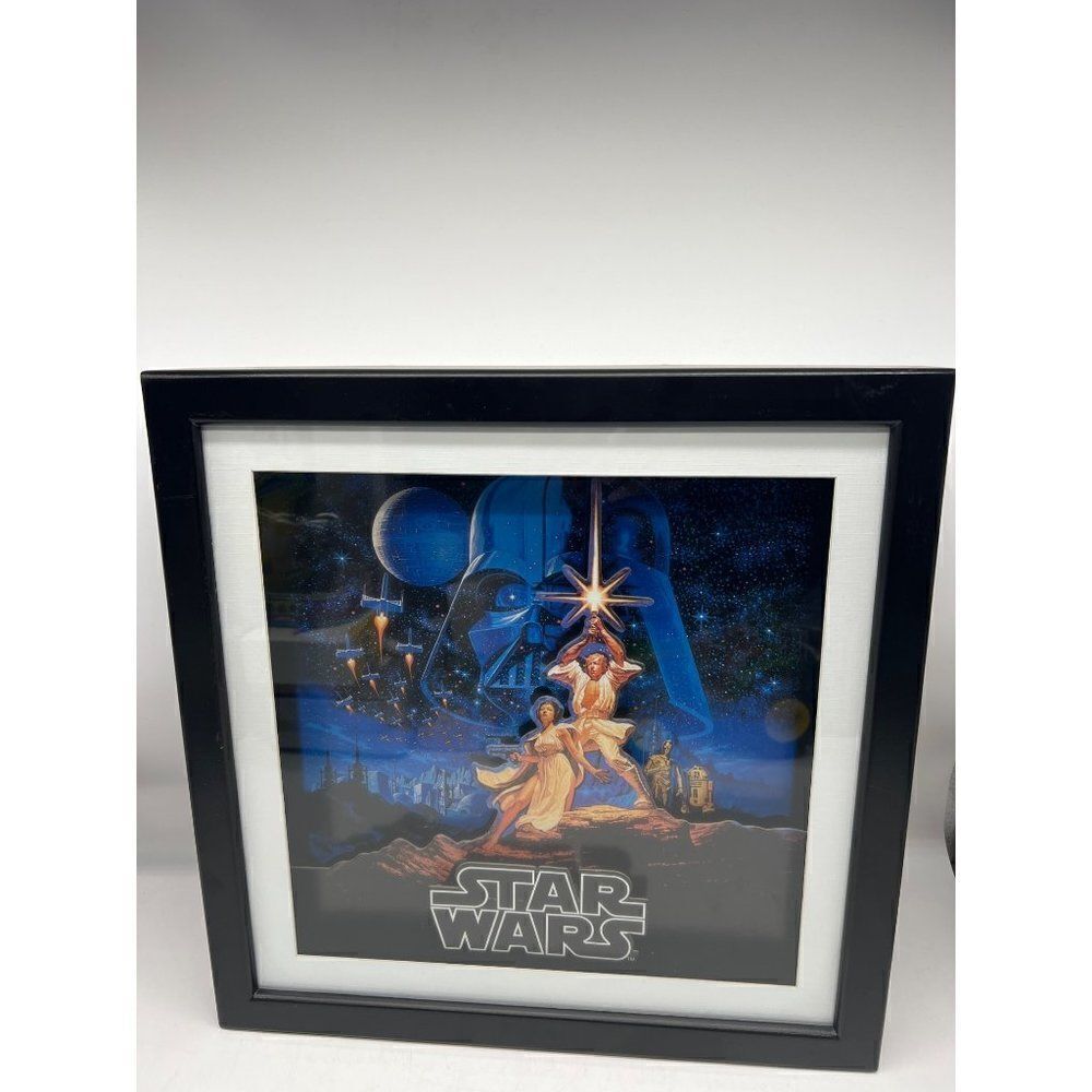 Star Wars New Hope 3D Shadow Box Wall Hanging Picture